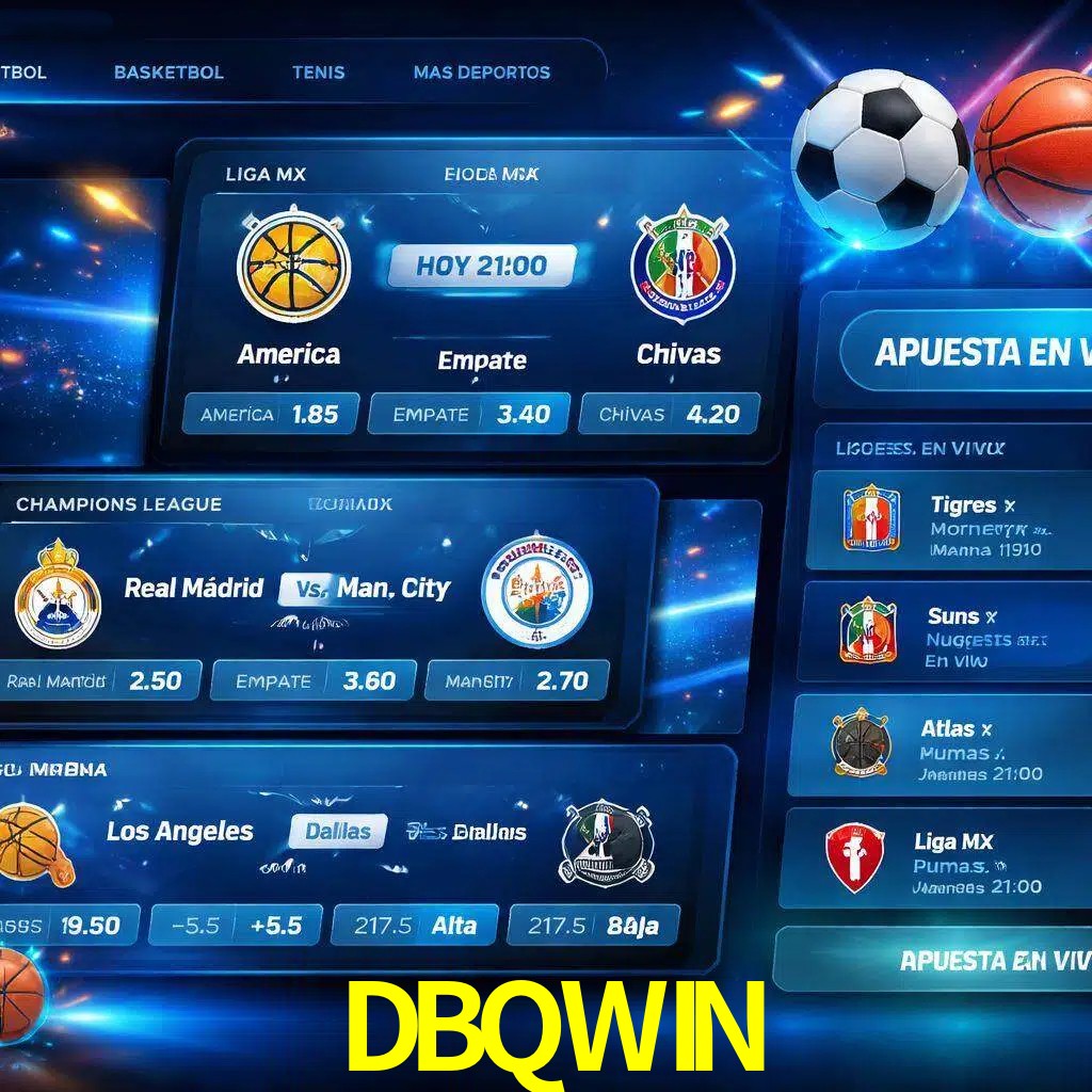 Mercados de apuestas deportivas DBQWIN para jugadores en México